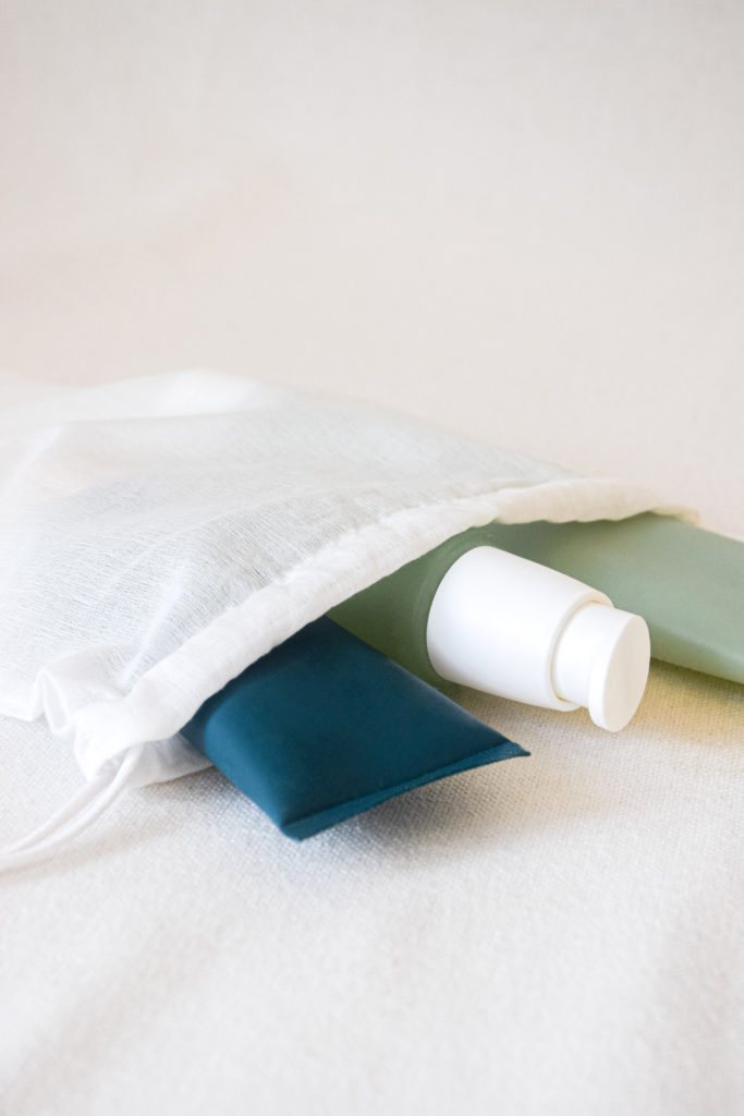 pochon tissu transparent​